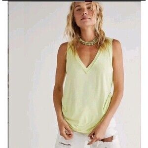 Free People Moon Dance Tank in Luminary | Size XS Soft, Flowy,  Breathable